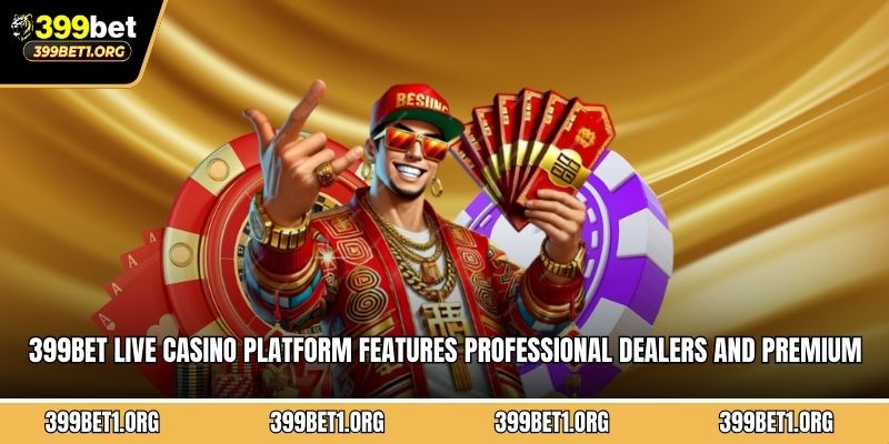 399BET live casino platform features professional dealers and premium gaming 