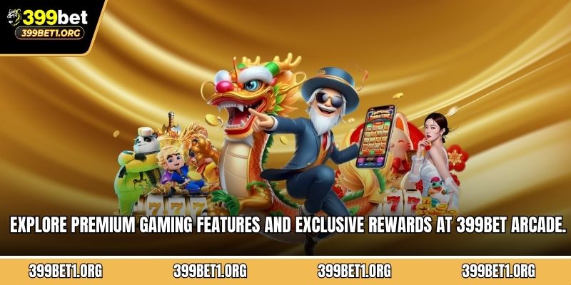 Explore premium gaming features and exclusive rewards at 399BET arcade.