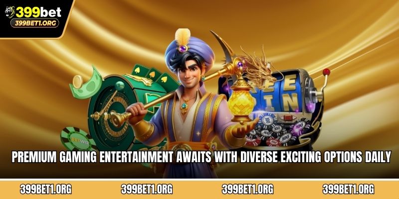 Premium gaming entertainment awaits with diverse exciting options daily