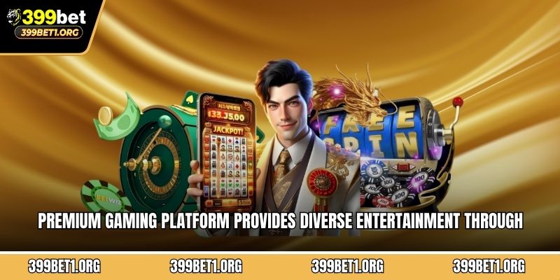 Premium gaming platform provides diverse entertainment through innovative gaming solutions