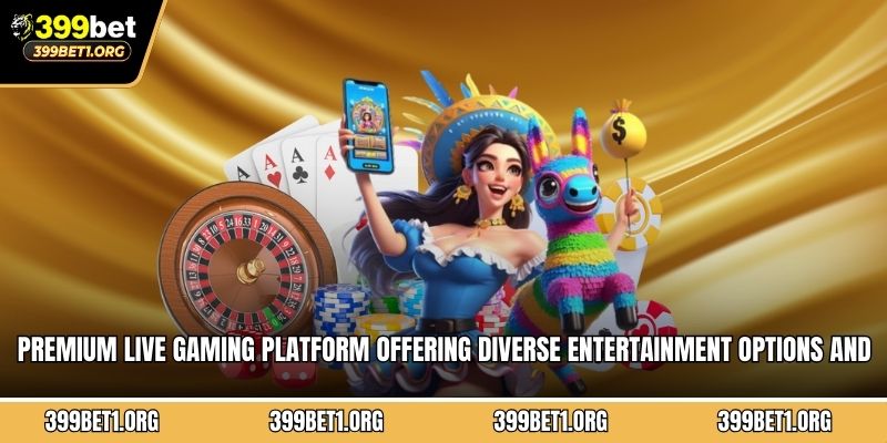 Premium live gaming platform offering diverse entertainment options and exclusive features