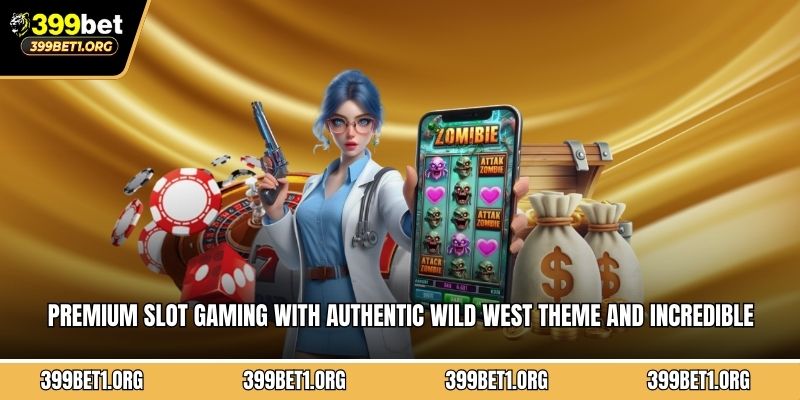 Premium slot gaming with authentic wild west theme and incredible rewards
