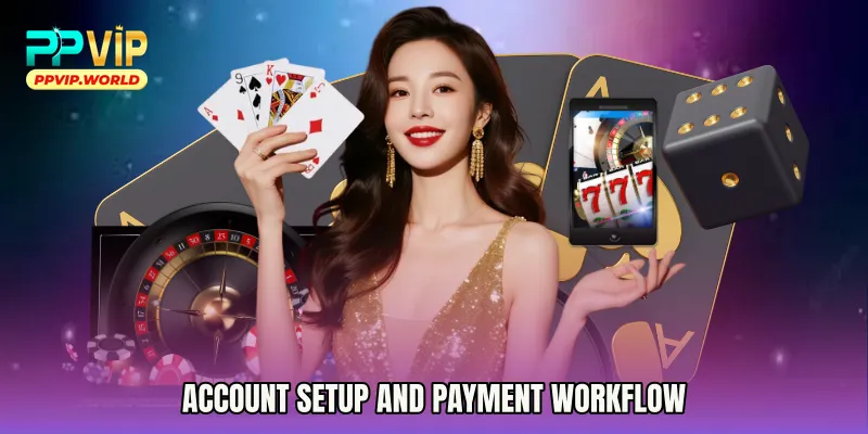 Account Setup and Payment Workflow