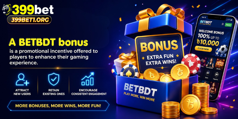 A BETBDT bonus is a promotional incentive offered to players to enhance their gaming experience.