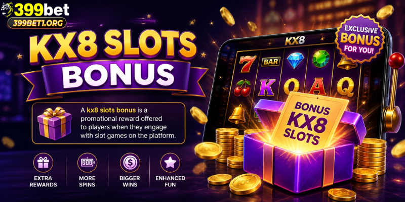 A kx8 slots bonus is a promotional reward offered to players when they engage with slot games on the platform.