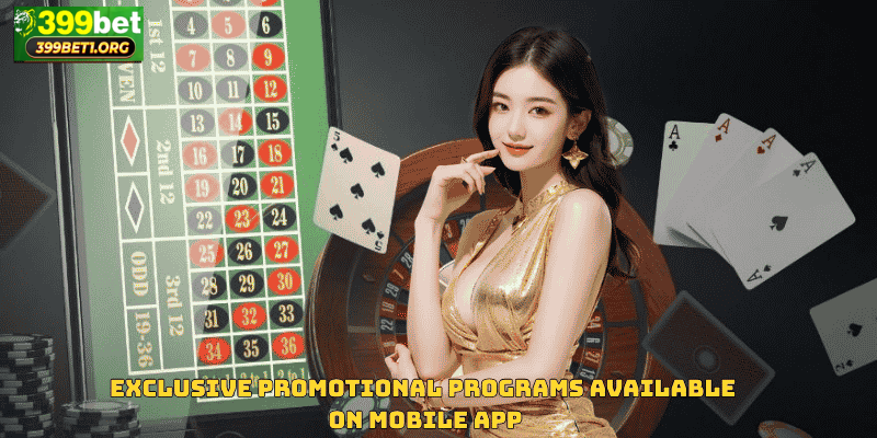 Exclusive Promotional Programs Available on Mobile App