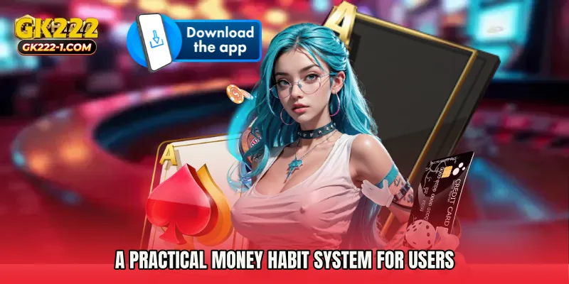 A practical money habit system for users
