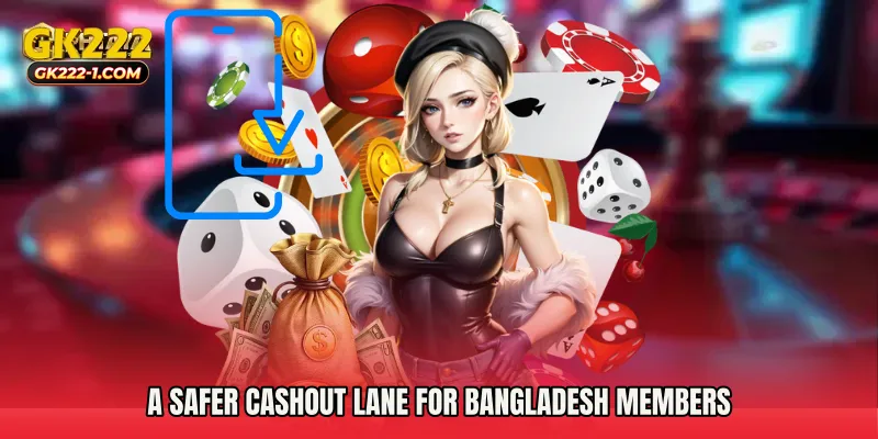 A safer cashout lane for Bangladesh members