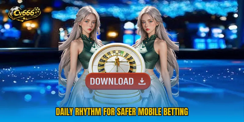Daily rhythm for safer mobile betting