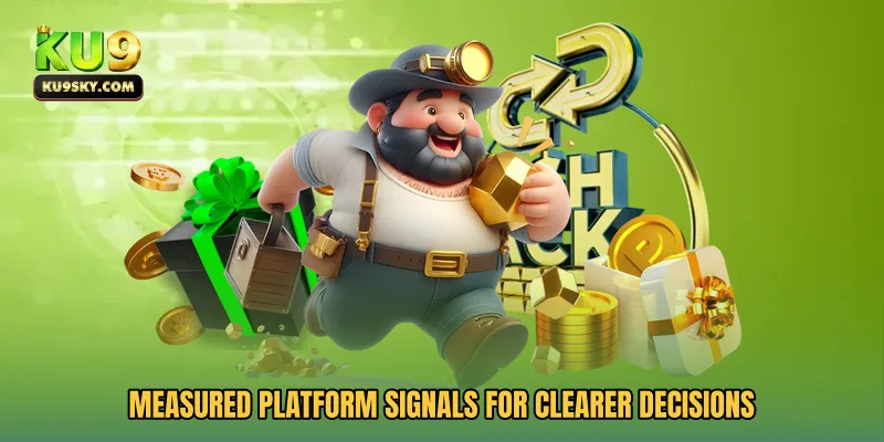 Measured platform signals for clearer decisions