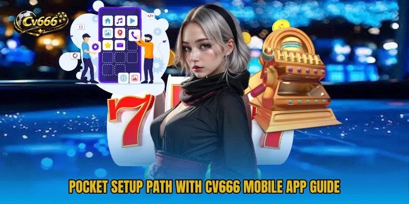 Pocket setup path with CV666 Mobile App Guide