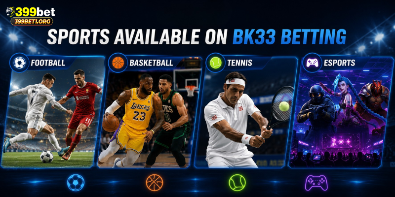 Sports Available on BK33 Betting